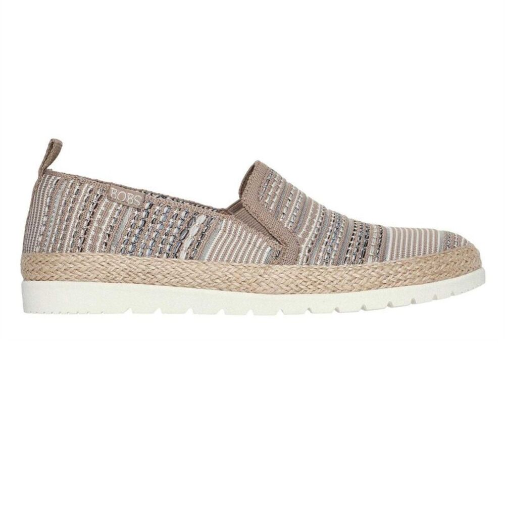 Skechers Womens/Ladies Twin Gore Woven Slip-on Espadrilles / Multicolored